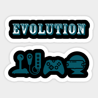 Gaming evolution #1 Sticker